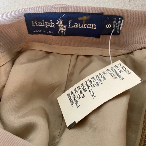 NWT Vintage RALPH LAUREN BLUE LABEL Skirt - Picture 4 of 4